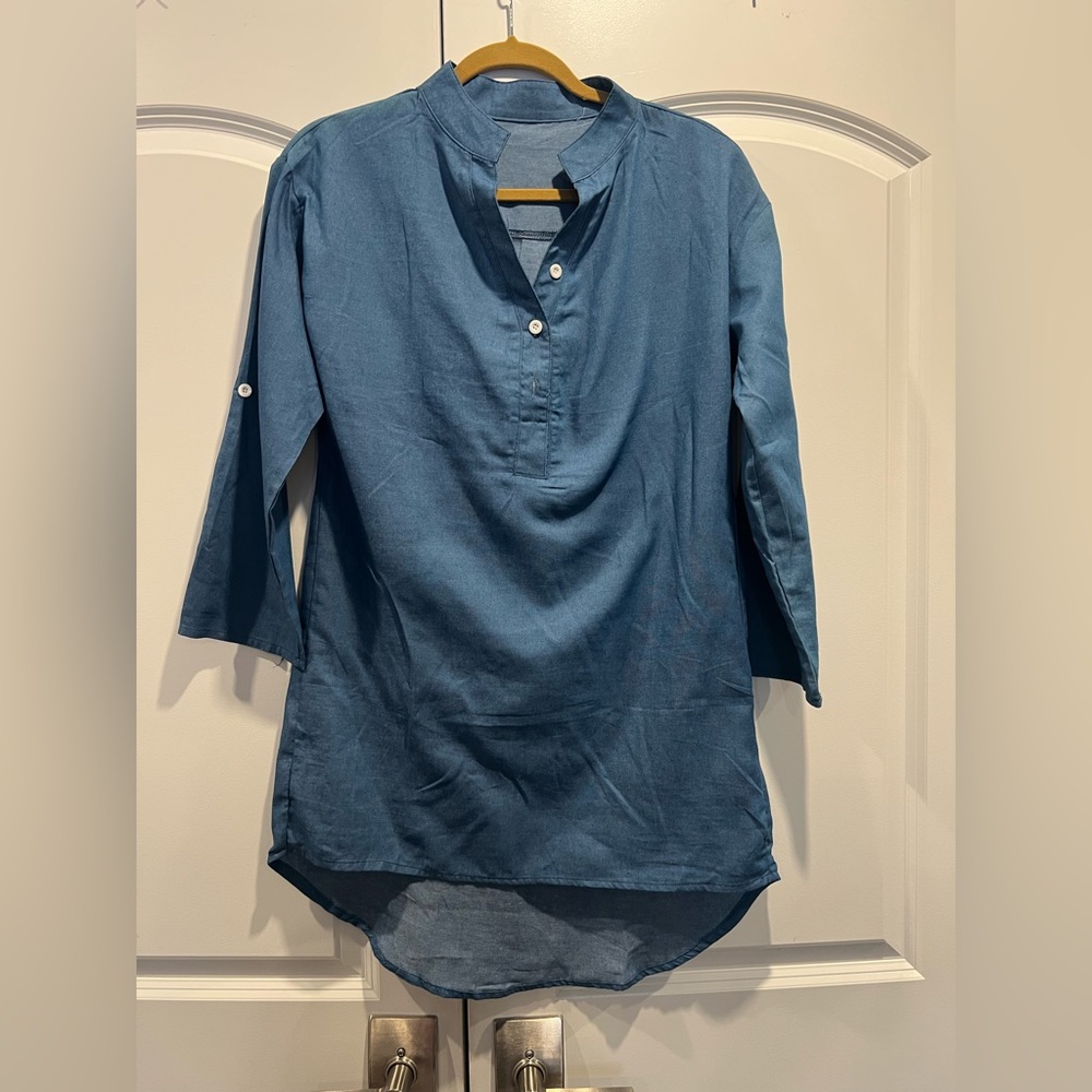 Blue Women's Mini Dress